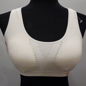 Balance Collection RacerBack Sports Bra with laser cut details  Women's Size S